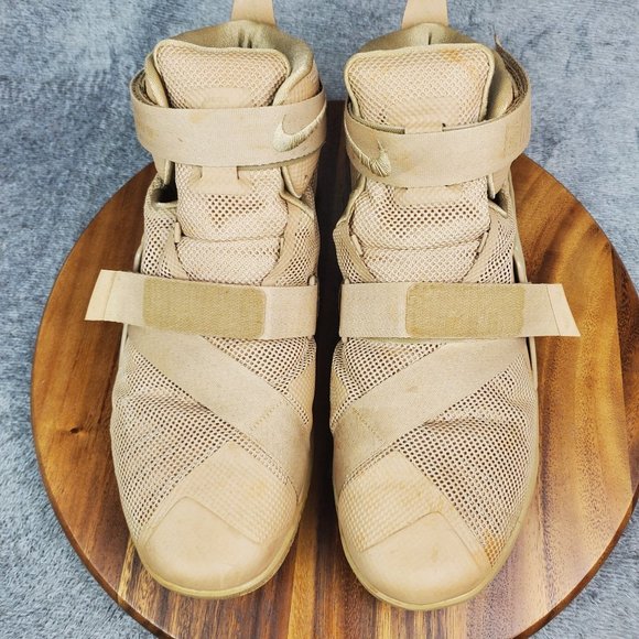 Nike Lebron Soldier 9 Premium Desert Camo Men\'s 13 Basketball Shoes main image 11